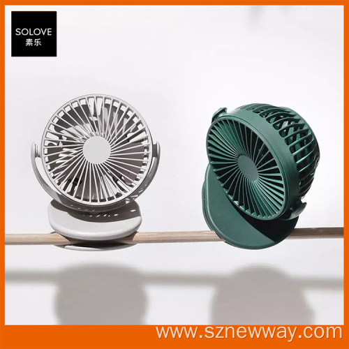 Solove F3 Clip Fan Mini Portable Rechargeable Fan